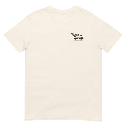 Nena's Garage Classic Logo Chest Tee