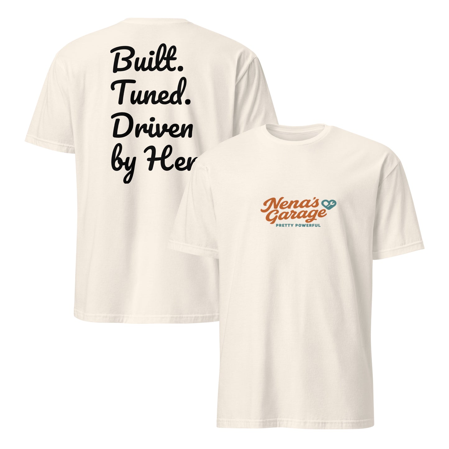Nena's Garage “Pretty Powerful” Logo Tee